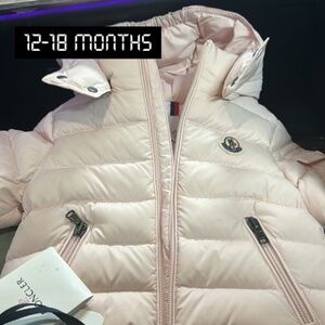 Pink Girls Moncler Jacket